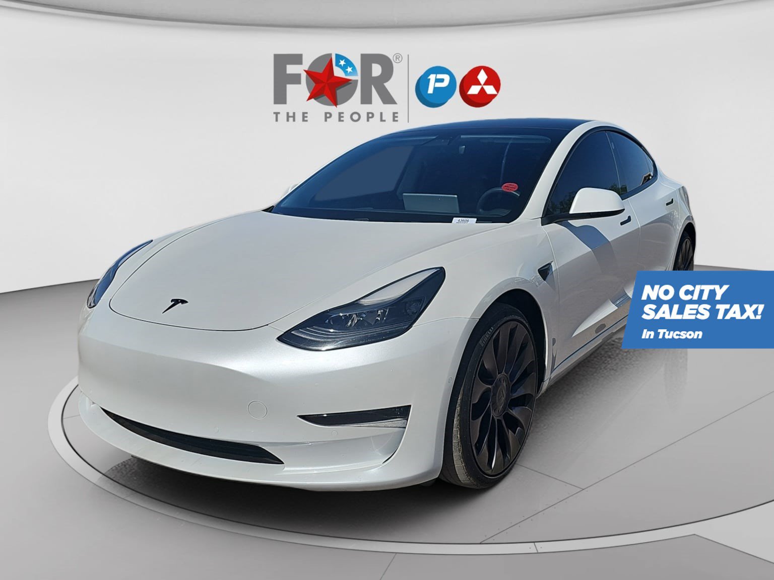 Used 2021 Tesla Model 3 Performance AWD/4WD image 1