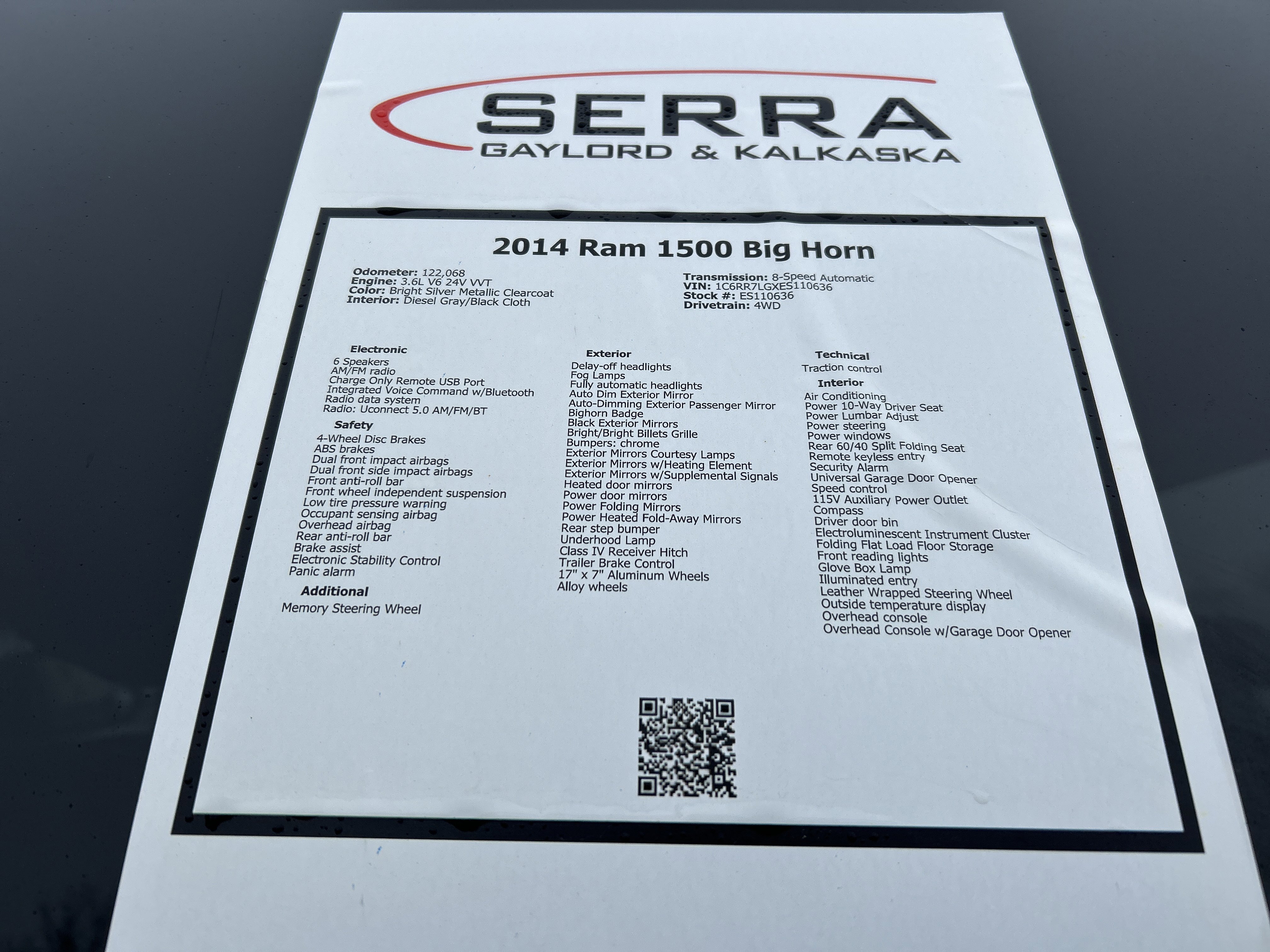 Used 2014 RAM 1500 Big Horn image 27