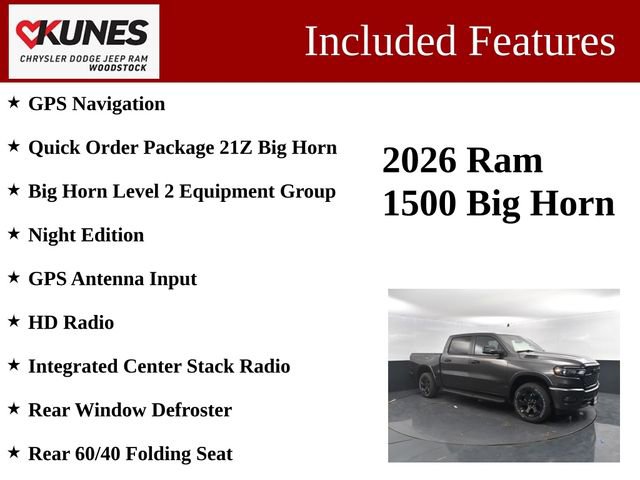 New 2026 RAM 1500 Big Horn image 3