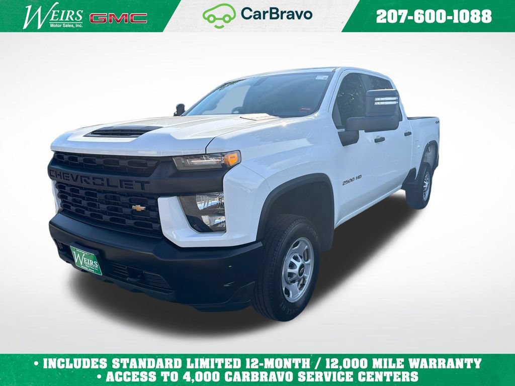 Certified 2022 Chevrolet Silverado 2500 W/T w/ WT Convenience Package AWD/4WD 360° Tour