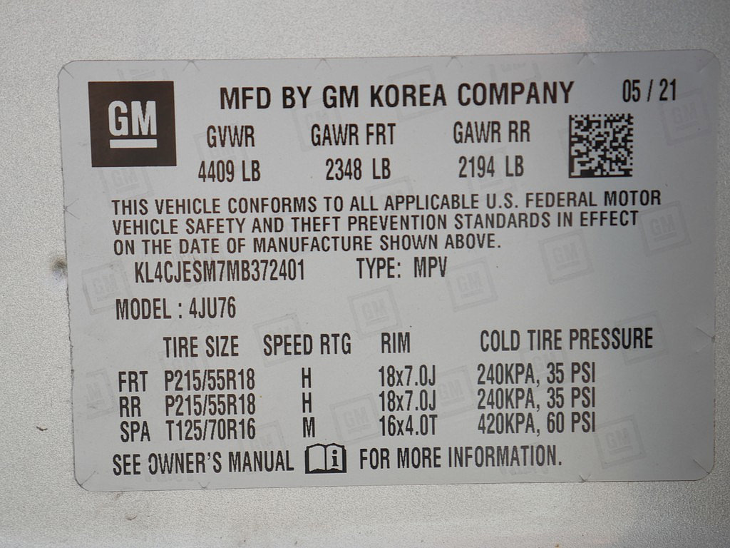 Used 2021 Buick Encore Preferred AWD/4WD image 53