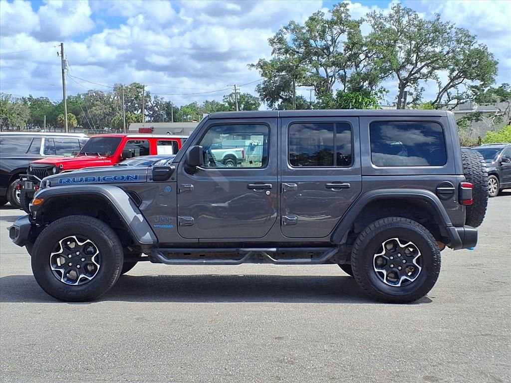 Used 2021 Jeep Wrangler Unlimited Rubicon 4xe w/ Cold Weather Group image 4