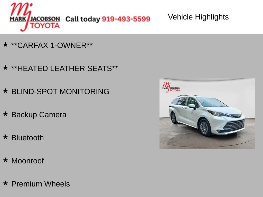 Used 2023 Toyota Sienna XLE FWD image 6