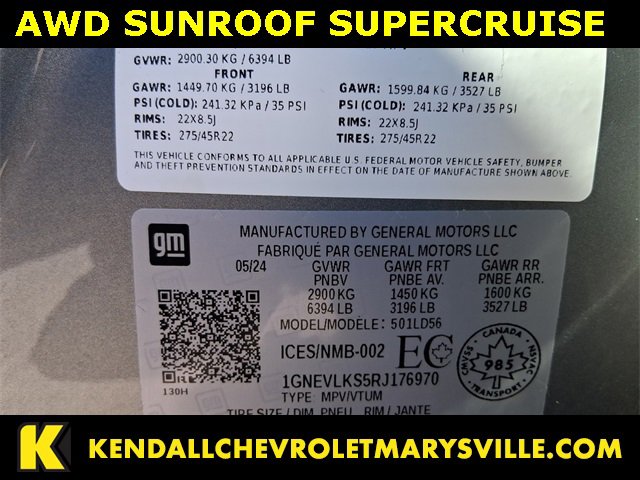 Used 2024 Chevrolet Traverse RS image 17