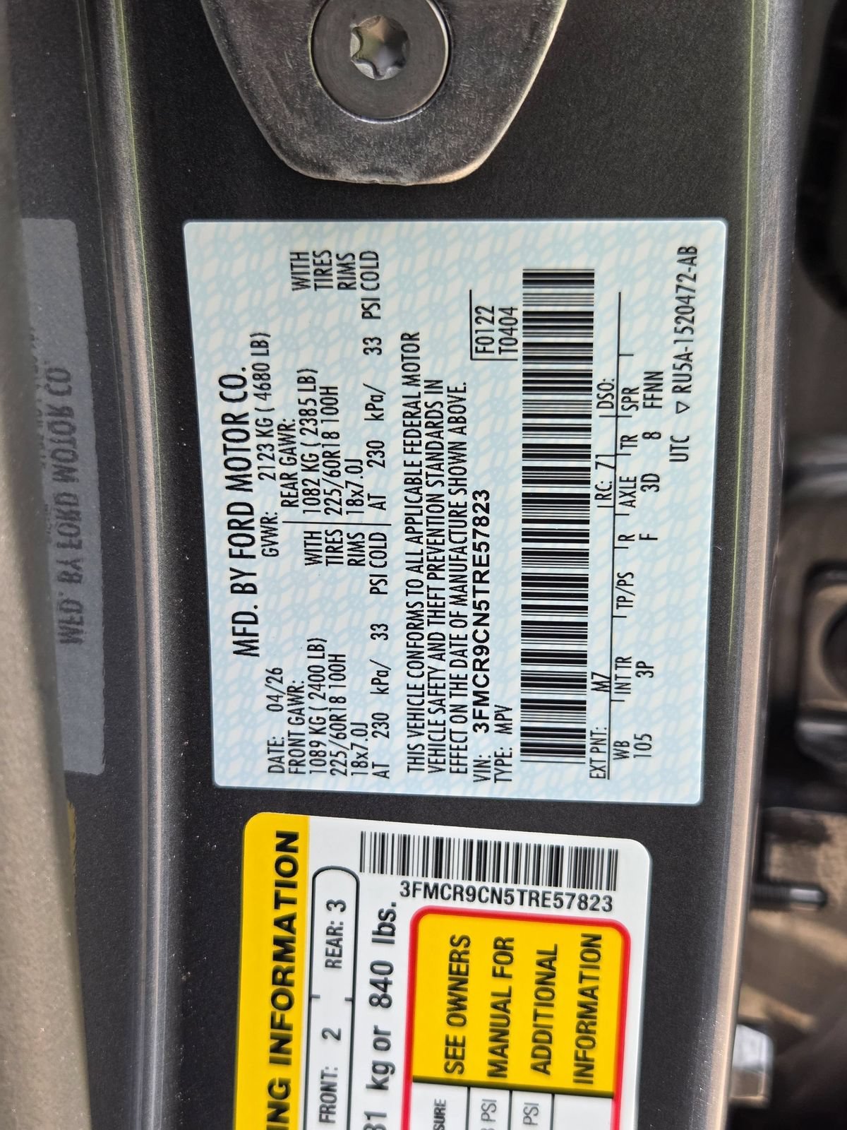 New 2026 Ford Bronco Sport Outer Banks w/ Outer Banks Tech Package+ AWD/4WD image 31
