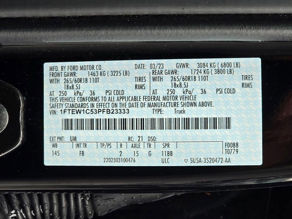 Used 2023 Ford F150 XLT w/ Equipment Group 302A High image 53