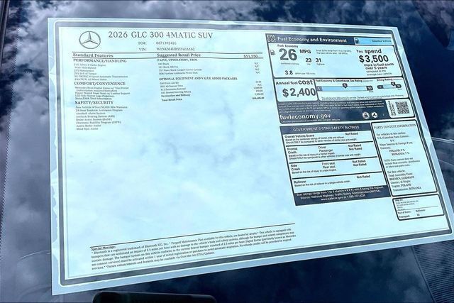 New 2026 Mercedes-Benz GLC 300 4MATIC image 16