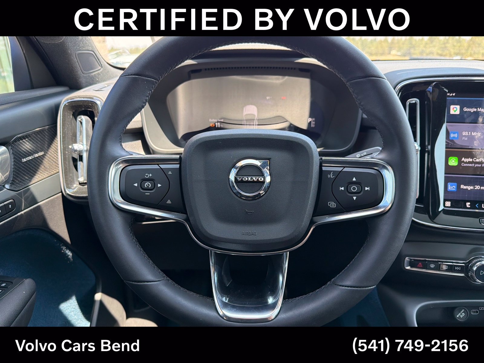 Certified 2023 Volvo C40 P8 Recharge Ultimate AWD/4WD image 11