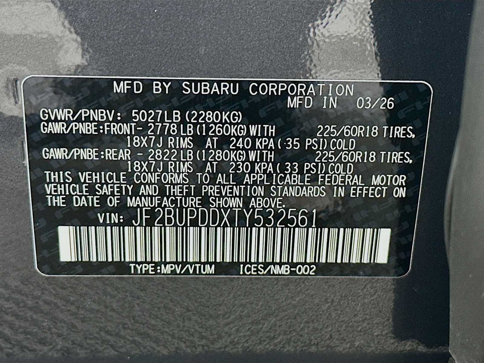New 2026 Subaru Outback Limited AWD/4WD image 31