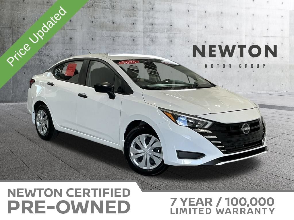 Used 2025 Nissan Versa S w/ Trunk Package FWD image 1