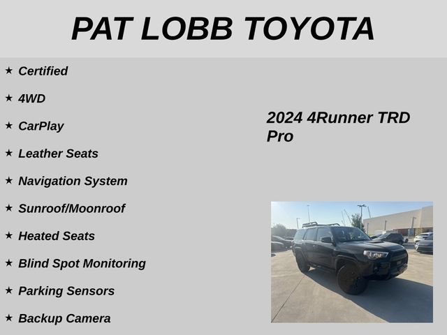 Certified 2024 Toyota 4Runner TRD Pro AWD/4WD image 13