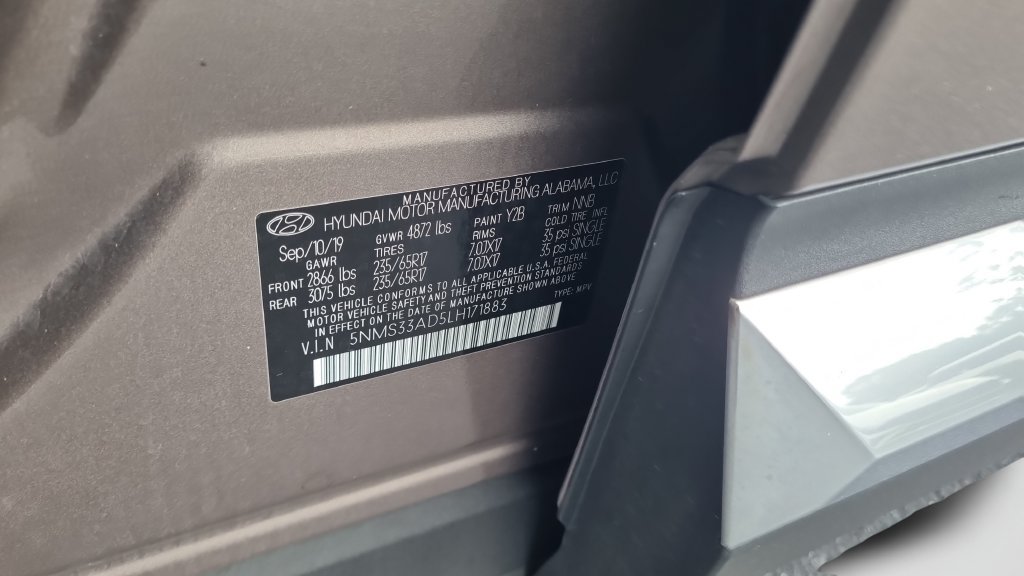Used 2020 Hyundai Santa Fe SEL FWD image 29