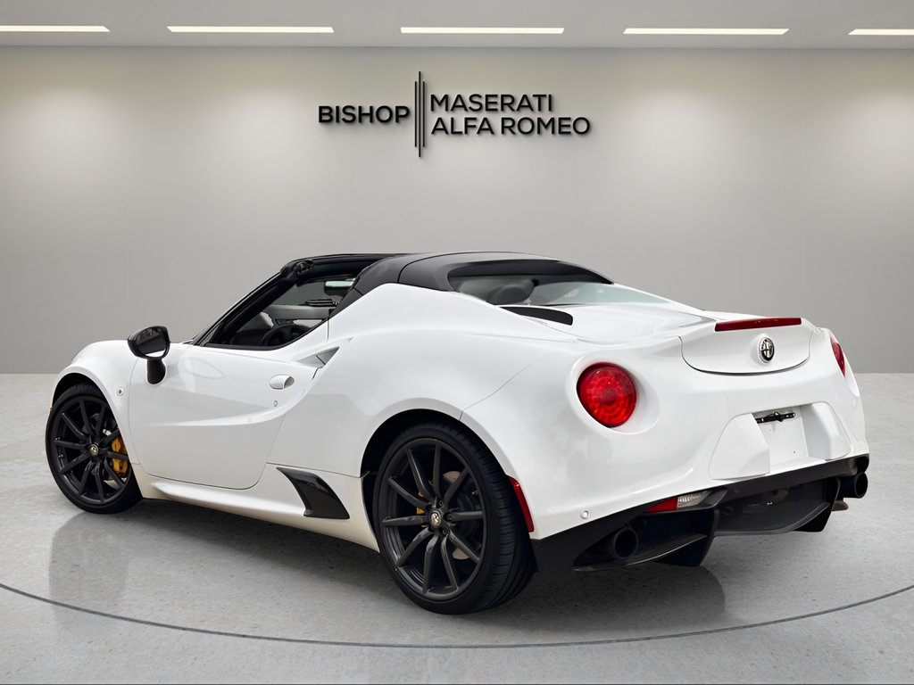 Used 2015 Alfa Romeo 4C Spider w/ Spider Track Package RWD image 3