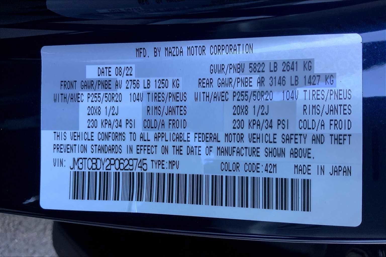 Certified 2023 MAZDA CX-9 Grand Touring image 33