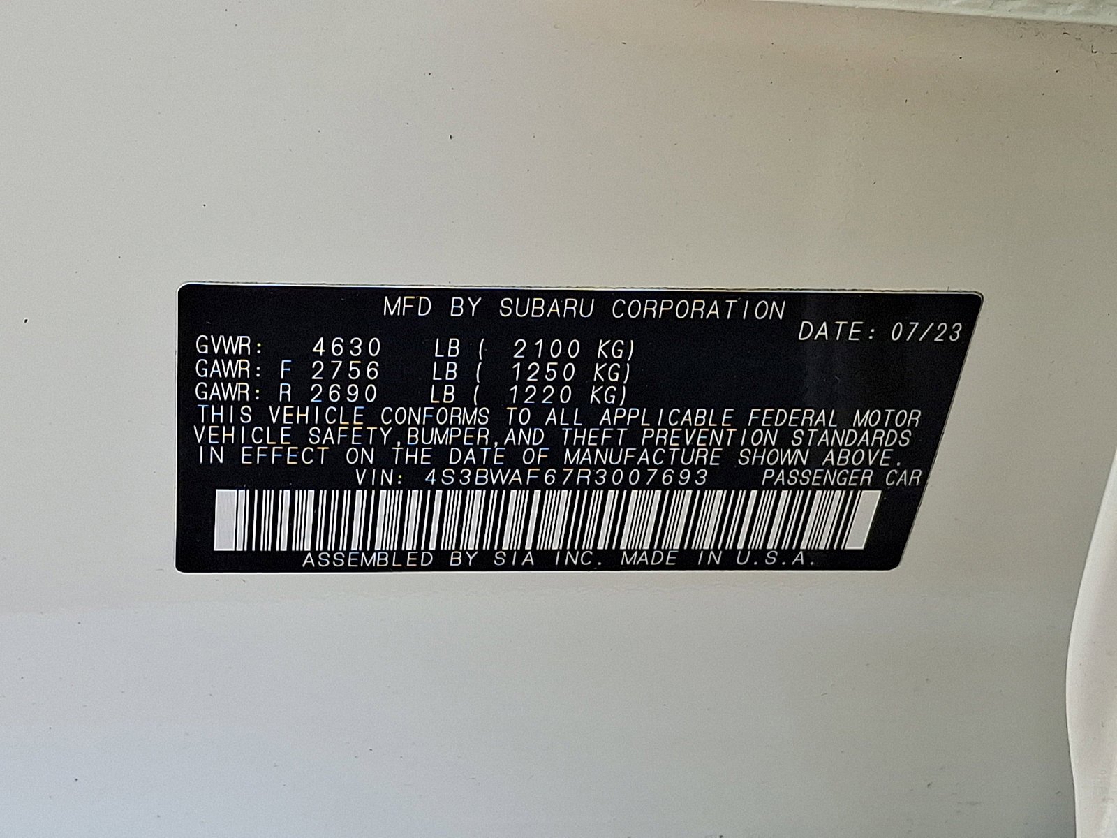 Used 2024 Subaru Legacy Premium image 26