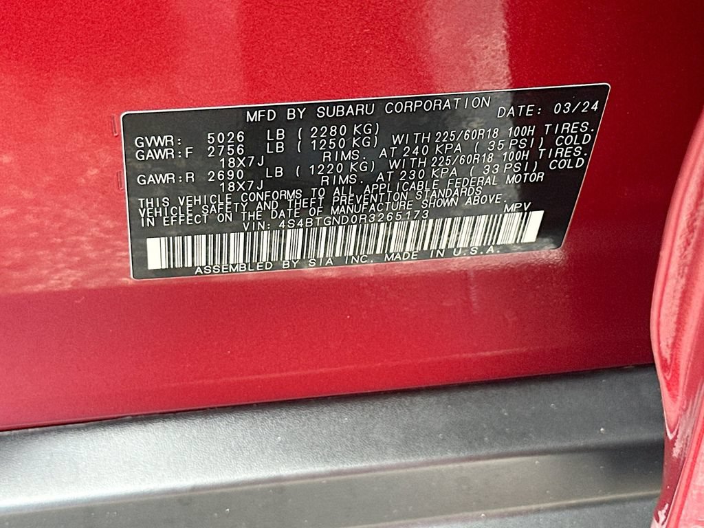 Used 2024 Subaru Outback Limited XT AWD/4WD image 30