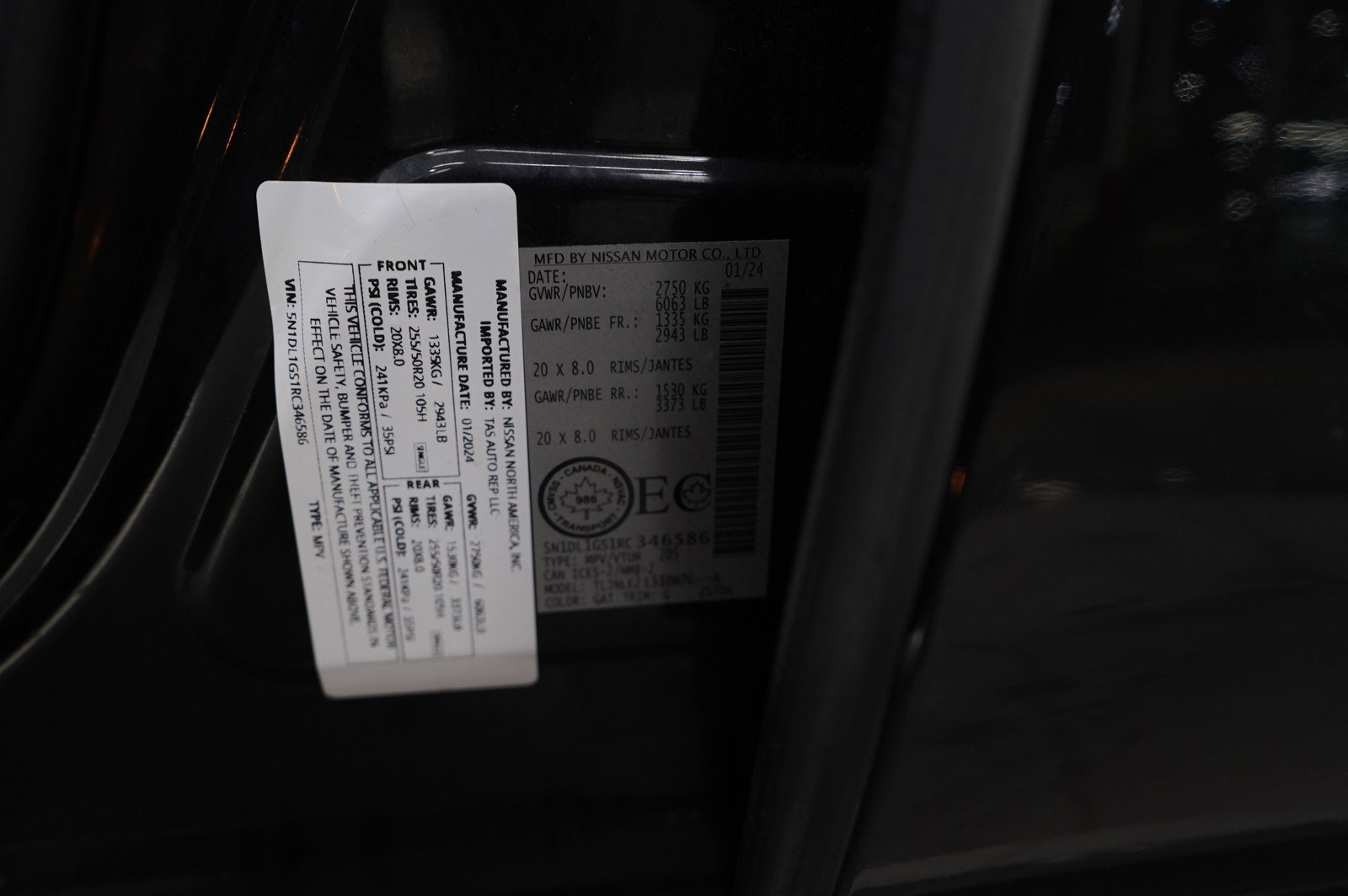 Used 2024 INFINITI QX60 Sensory image 26