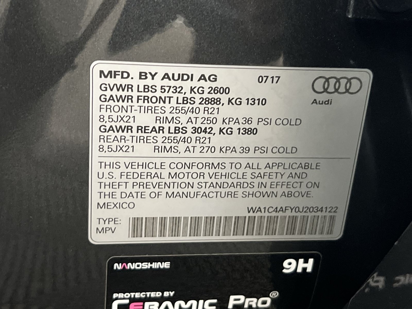 Used 2018 Audi SQ5 Prestige AWD/4WD image 30