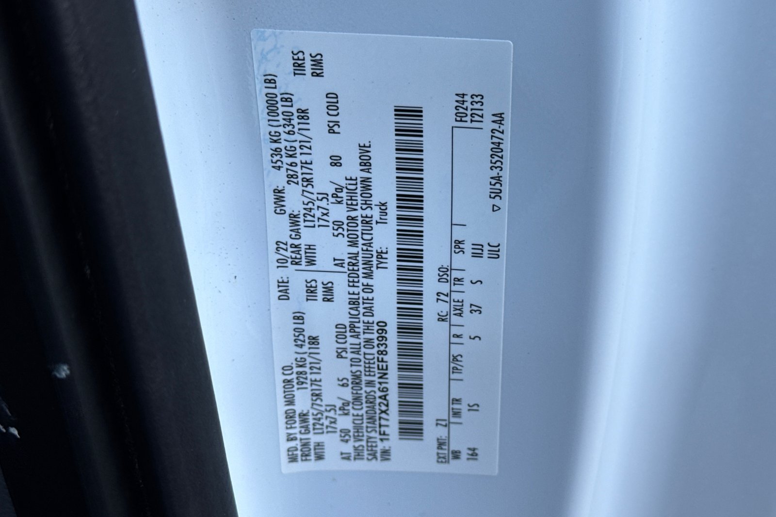 Used 2022 Ford F250 XL w/ Power Equipment Group RWD image 31