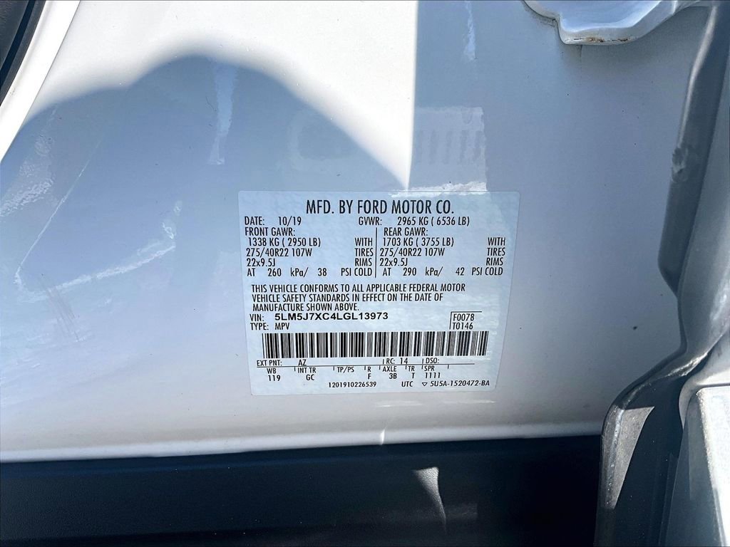 Used 2020 Lincoln Aviator Reserve w/ Equipment Group 202A image 31