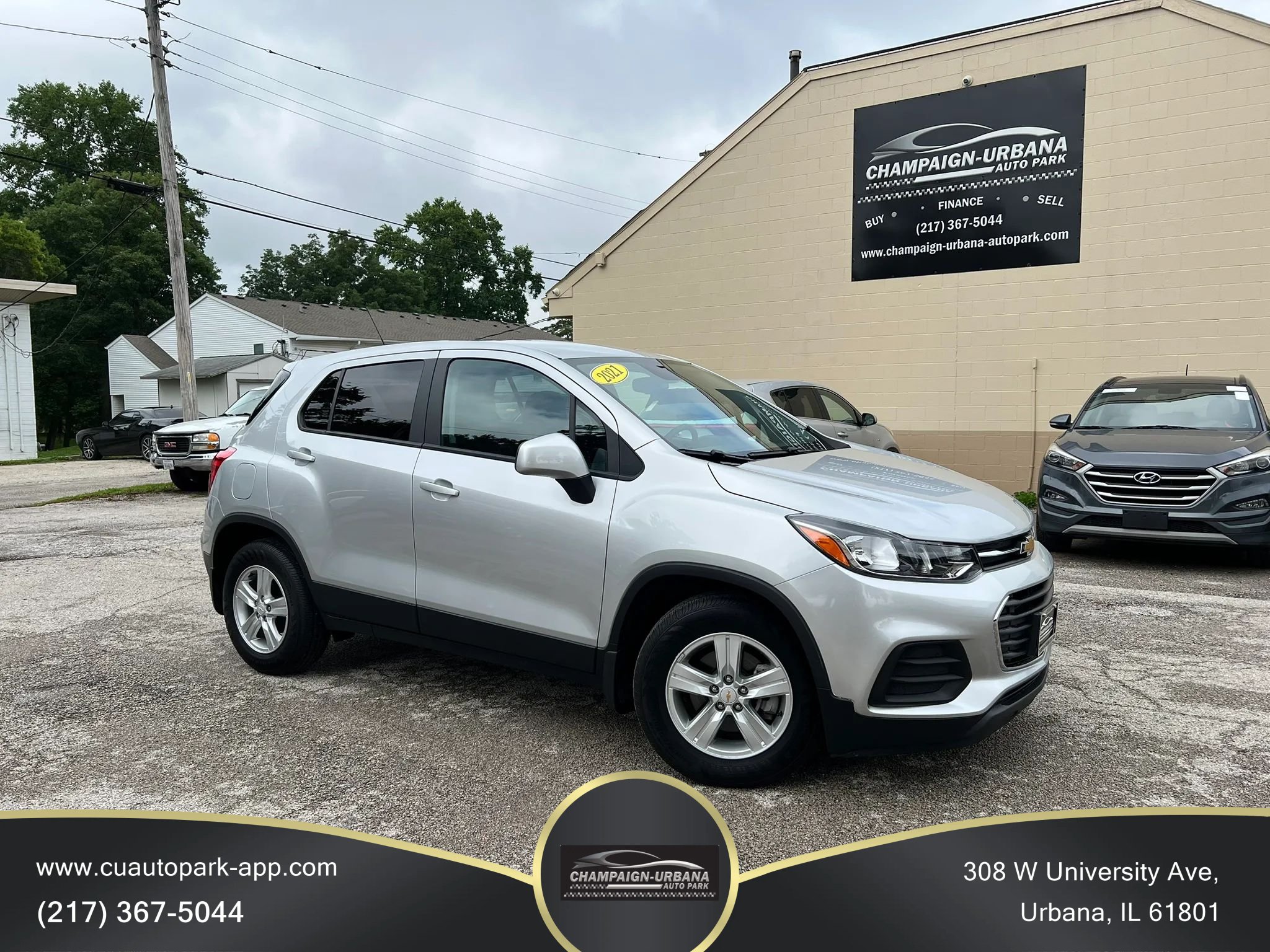 Used 2021 Chevrolet Trax LS w/ Tint and Cruise Package FWD image 1