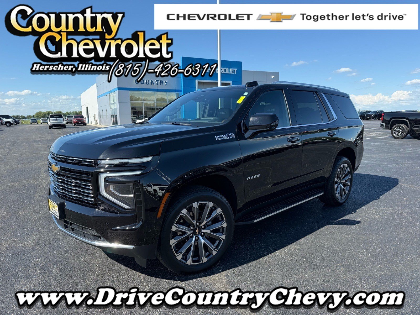 Used 2026 Chevrolet Tahoe High Country w/ Sun And Tow Package