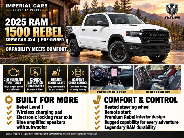 Used 2025 RAM 1500 Rebel w/ Rebel Level 1 Equipment Group AWD/4WD image 6
