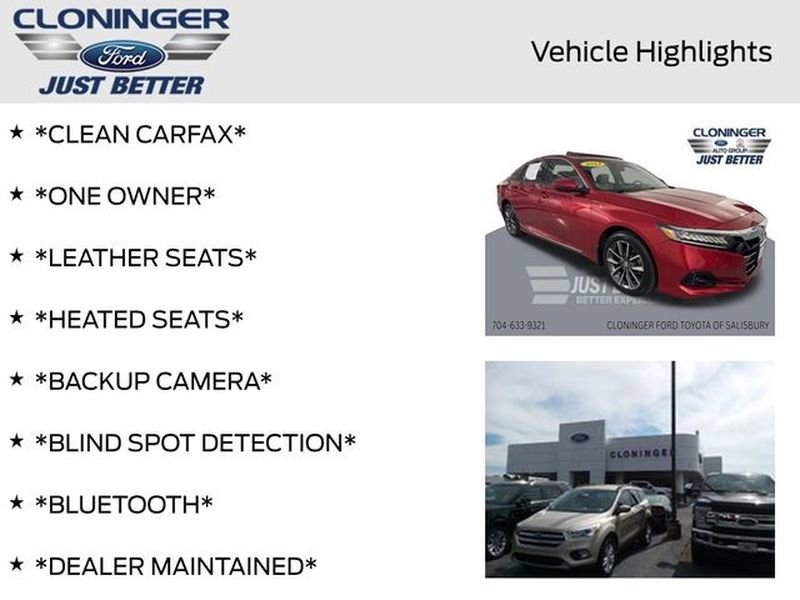 Used 2021 Honda Accord EX-L image 4