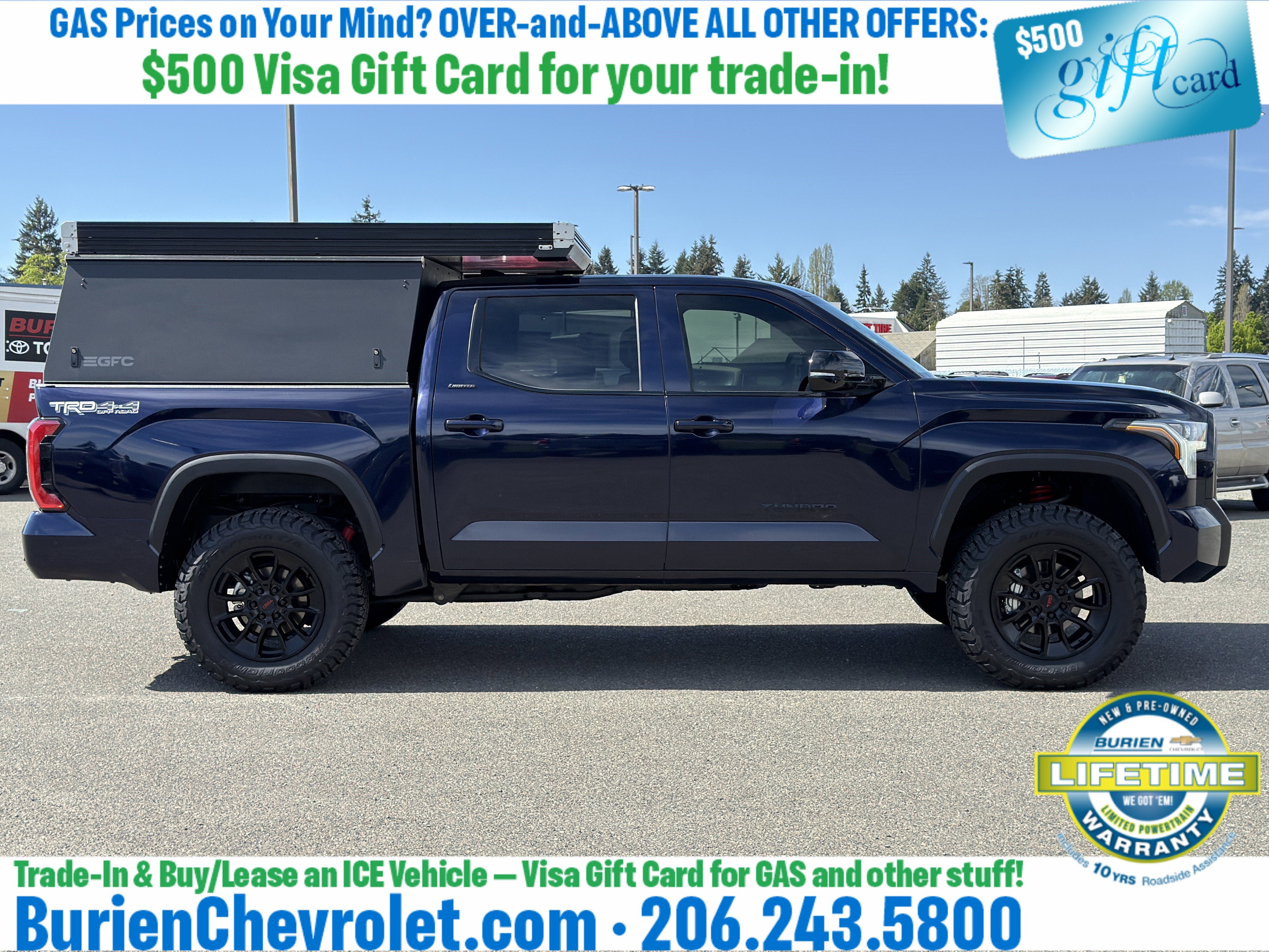 Used 2025 Toyota Tundra Limited w/ TRD Off-Road Package AWD/4WD image 6