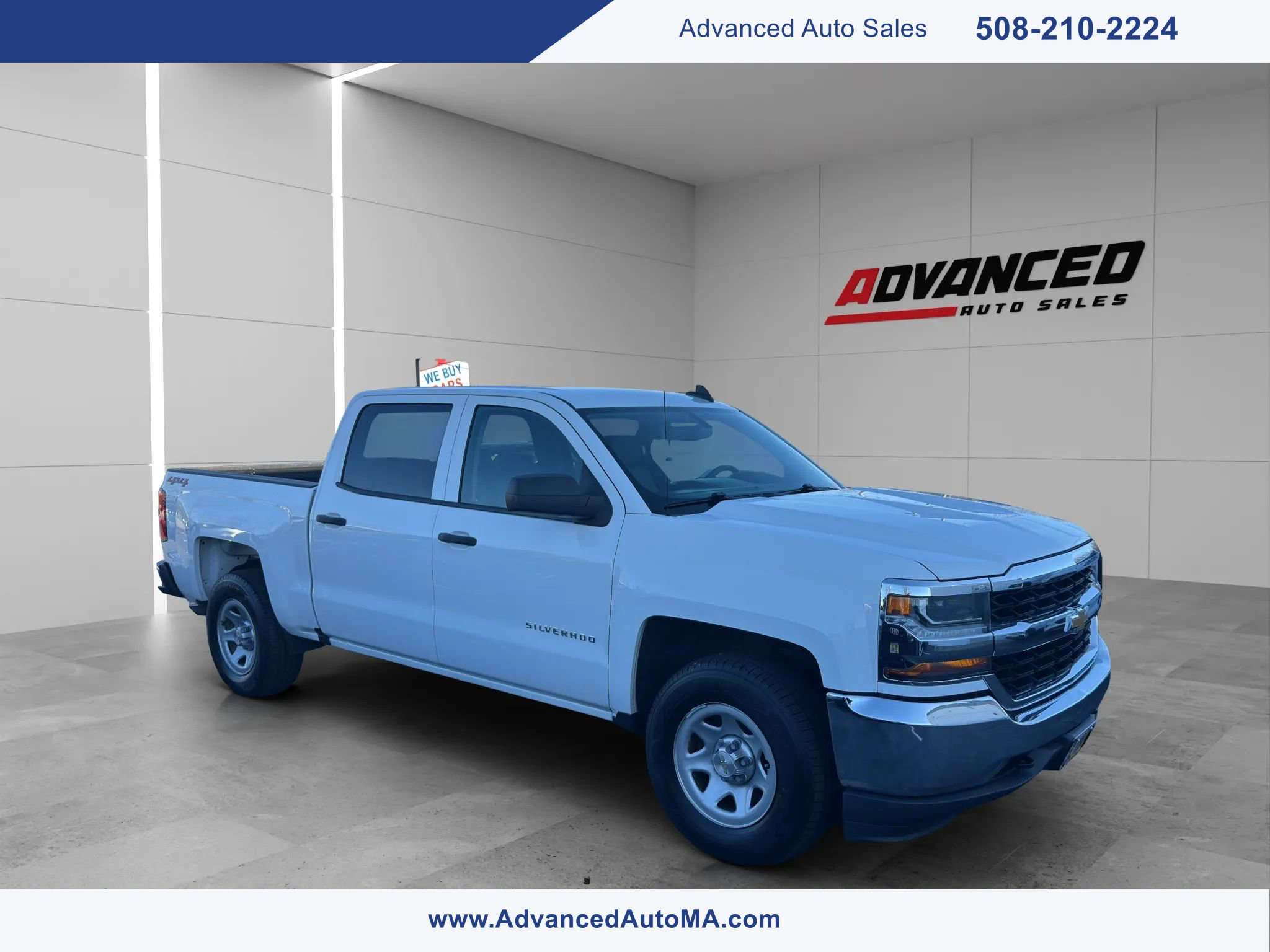 Used 2018 Chevrolet Silverado 1500 W/T w/ WT Convenience Package AWD/4WD image 1