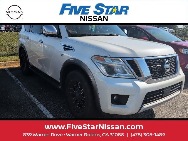 Used 2017 Nissan Armada Platinum w/ Captain Seat Package image 1