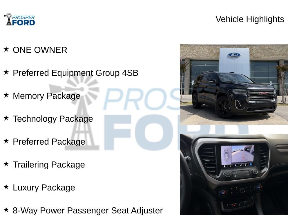 Used 2023 GMC Acadia AT4 w/ Technology Package AWD/4WD image 5