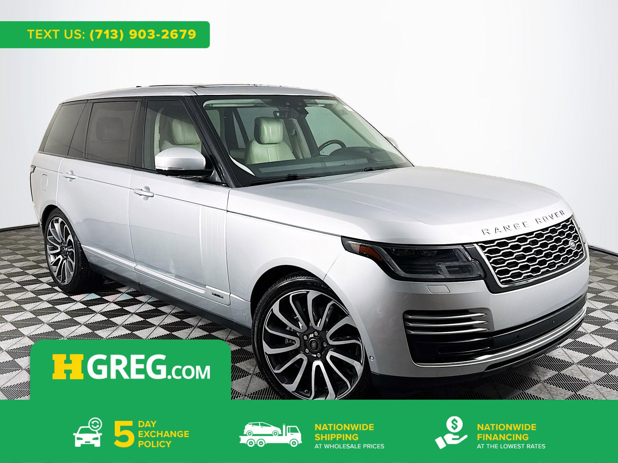 Used 2019 Land Rover Range Rover Long Wheelbase Supercharged