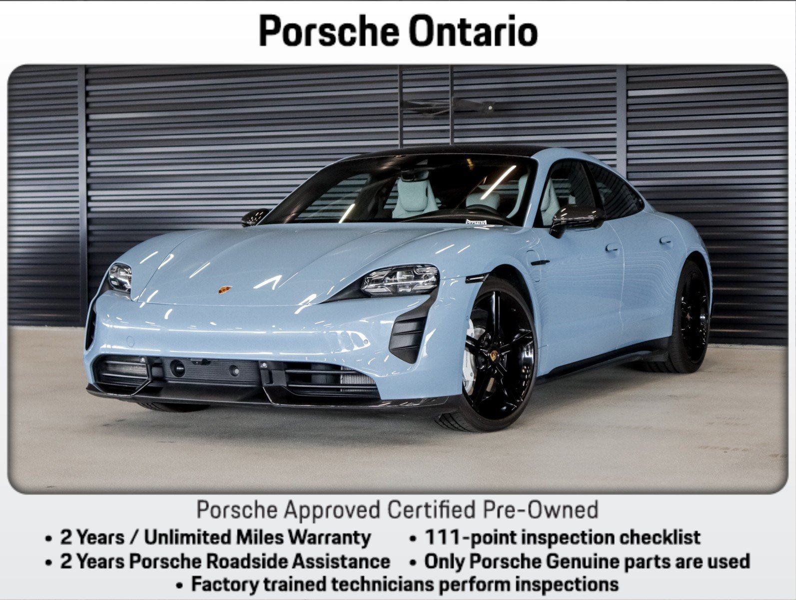 Certified 2022 Porsche Taycan Turbo AWD/4WD video 1