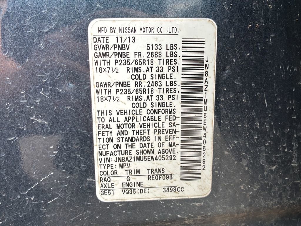 Used 2014 Nissan Murano SL w/ Navigation Package image 40