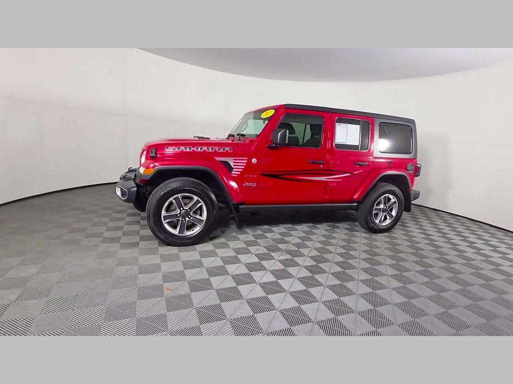 Used 2021 Jeep Wrangler Unlimited Sahara AWD/4WD image 48