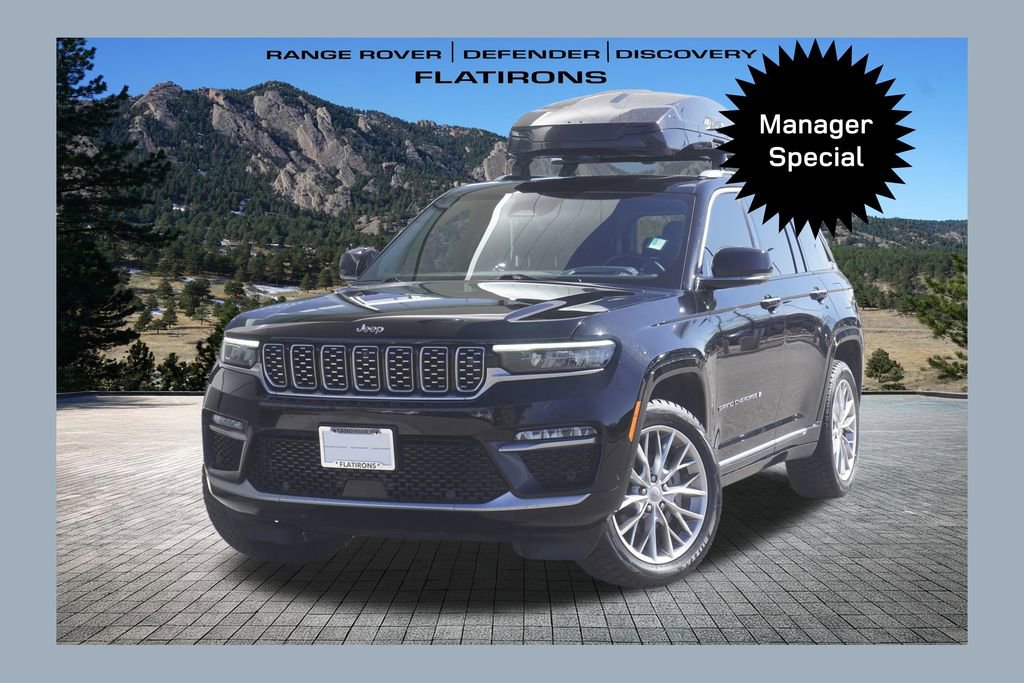 Used 2022 Jeep Grand Cherokee Summit w/ Adv Protech Group IV AWD/4WD image 1