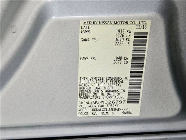 Used 2017 Nissan Altima 2.5 S w/ Power Driver Seat Package image 22