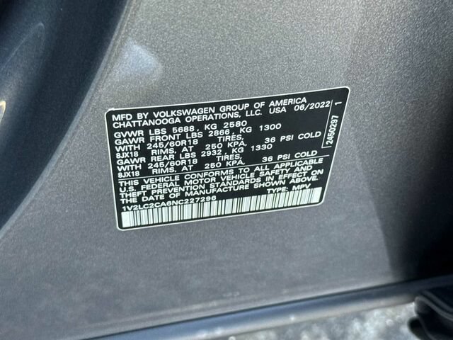 Used 2022 Volkswagen Atlas Cross Sport SE AWD/4WD image 33