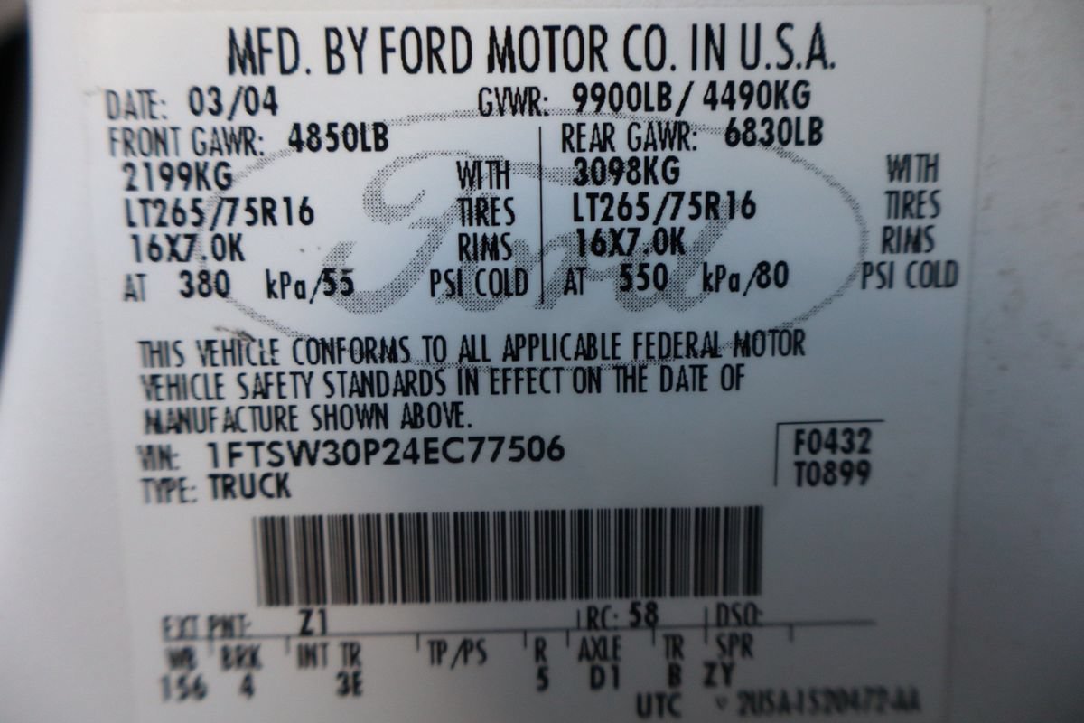 Used 2004 Ford F350 XLT RWD image 44