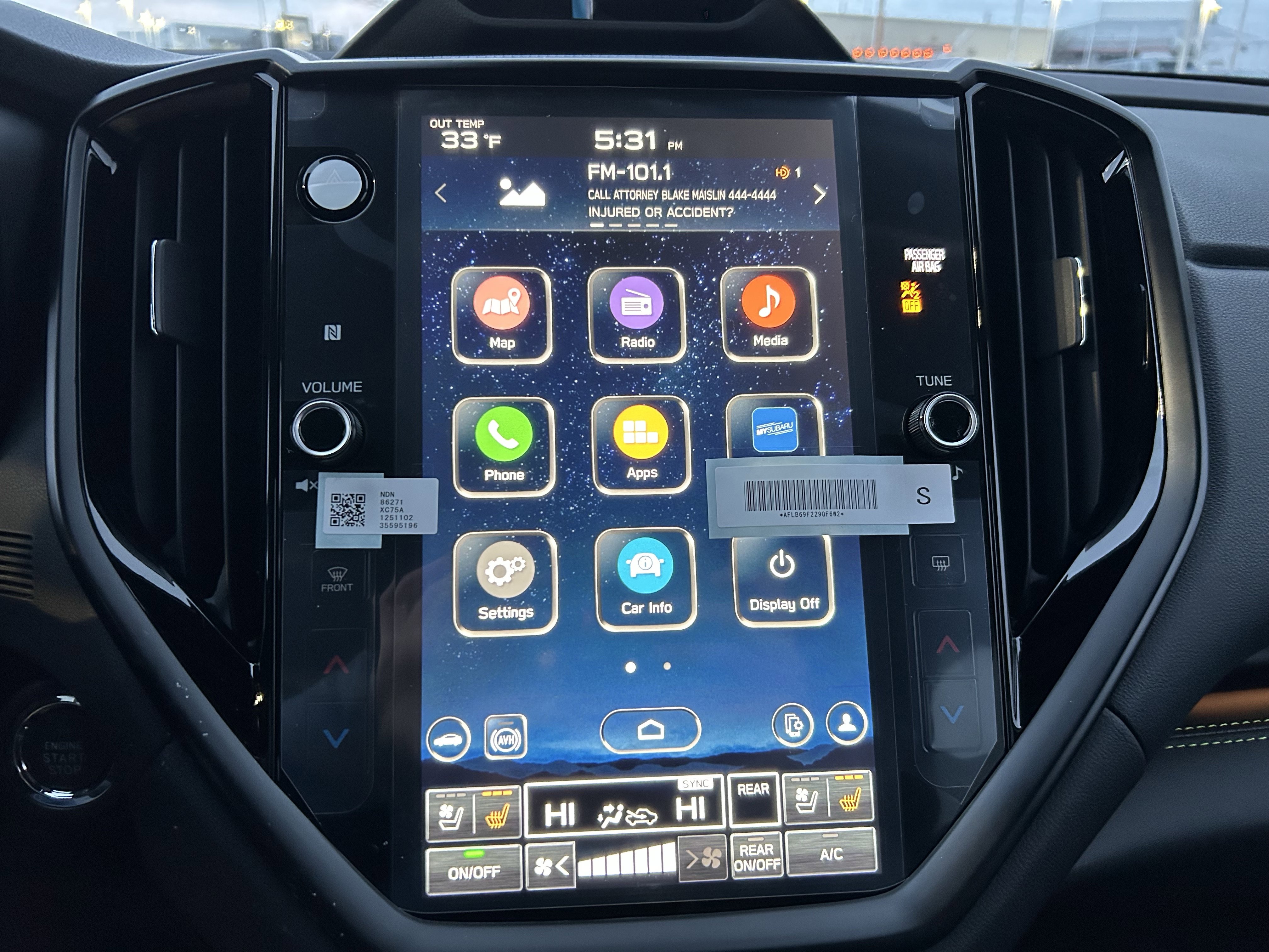 New 2026 Subaru Ascent Bronze Edition image 12