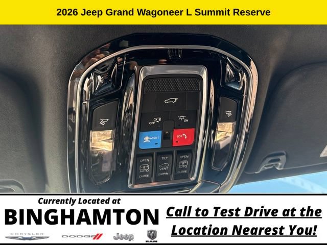 New 2026 Jeep Grand Wagoneer L Summit AWD/4WD image 16