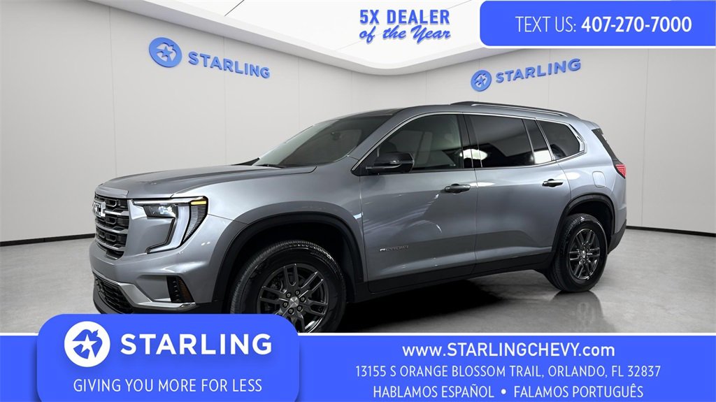 Certified 2025 GMC Acadia Elevation