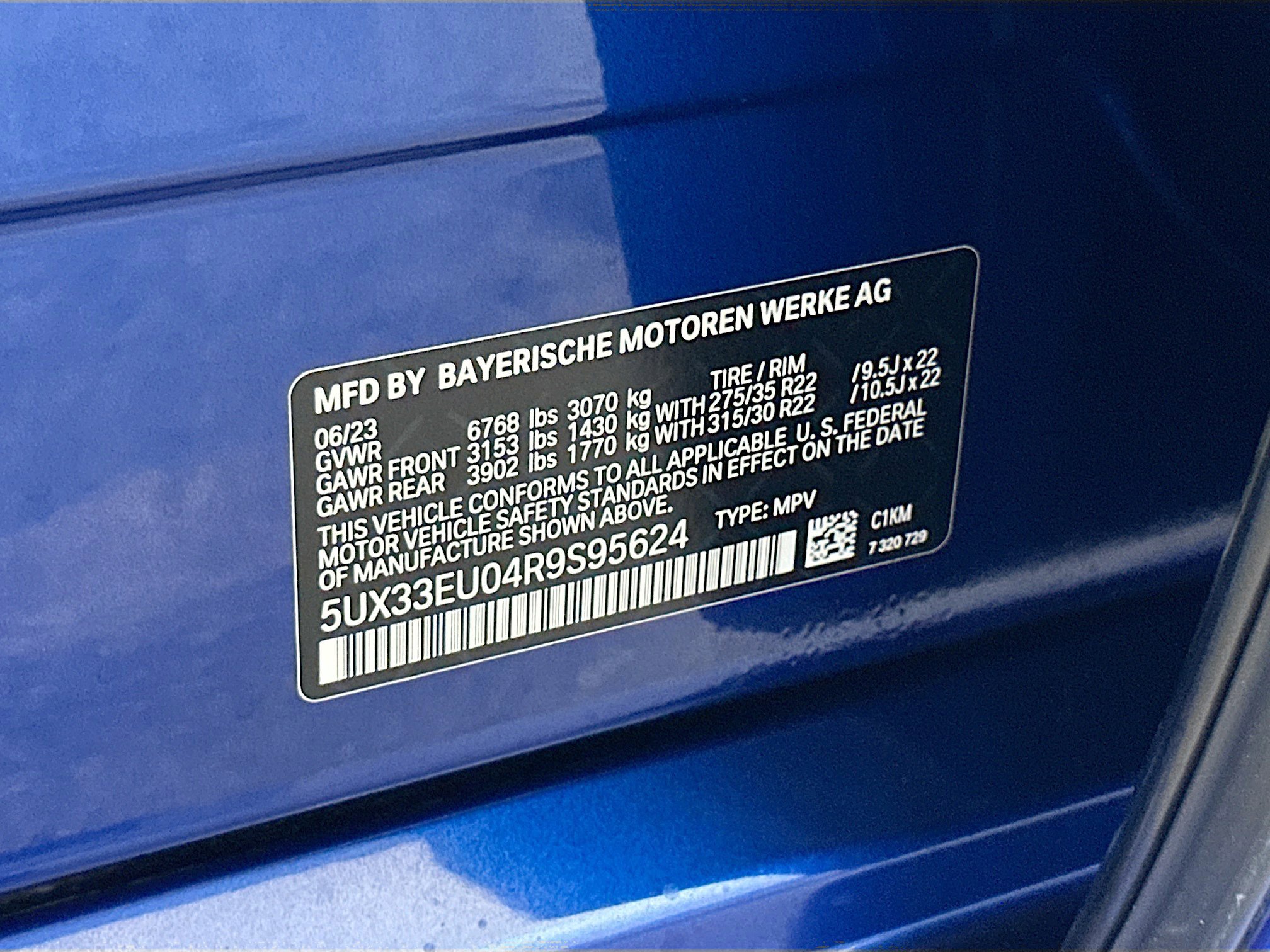 Certified 2024 BMW X5 M60i w/ Climate Comfort Package image 36