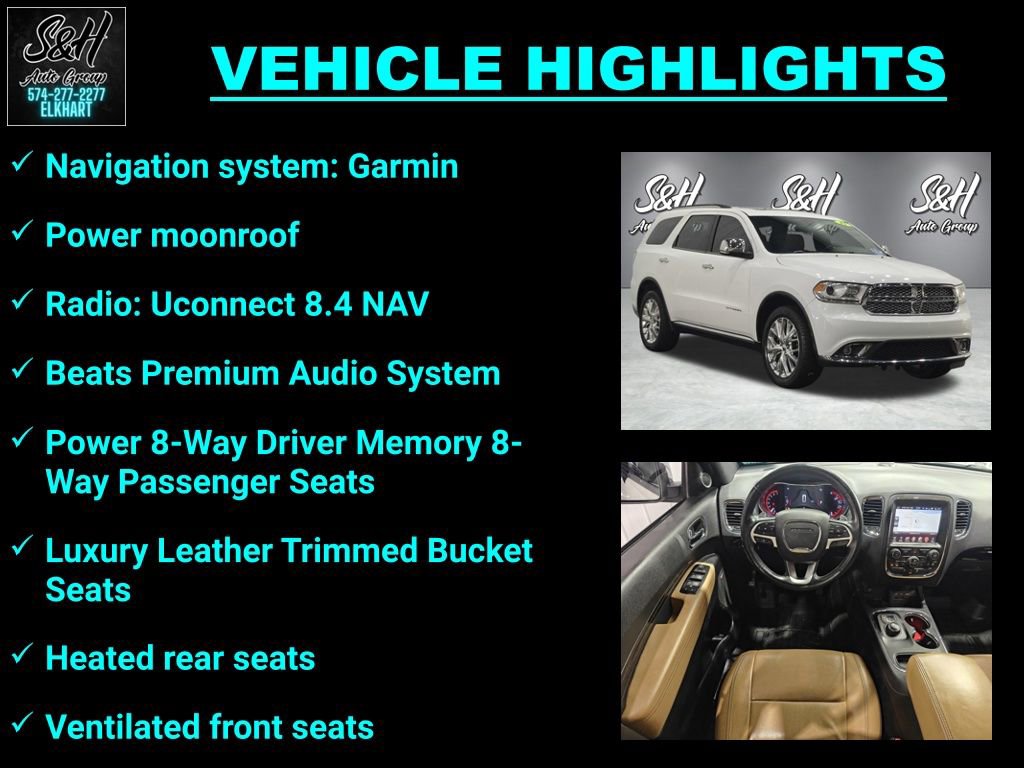Used 2015 Dodge Durango Citadel w/ Skid Plate Group image 3