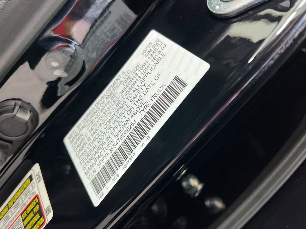 New 2026 Honda Ridgeline RTL image 22