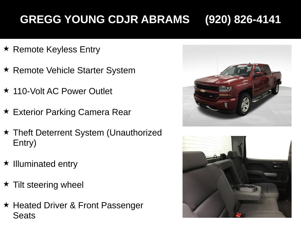 Used 2018 Chevrolet Silverado 1500 LT w/ All Star Edition AWD/4WD image 13