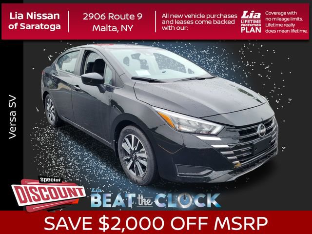 New 2025 Nissan Versa SV w/ Trunk Package