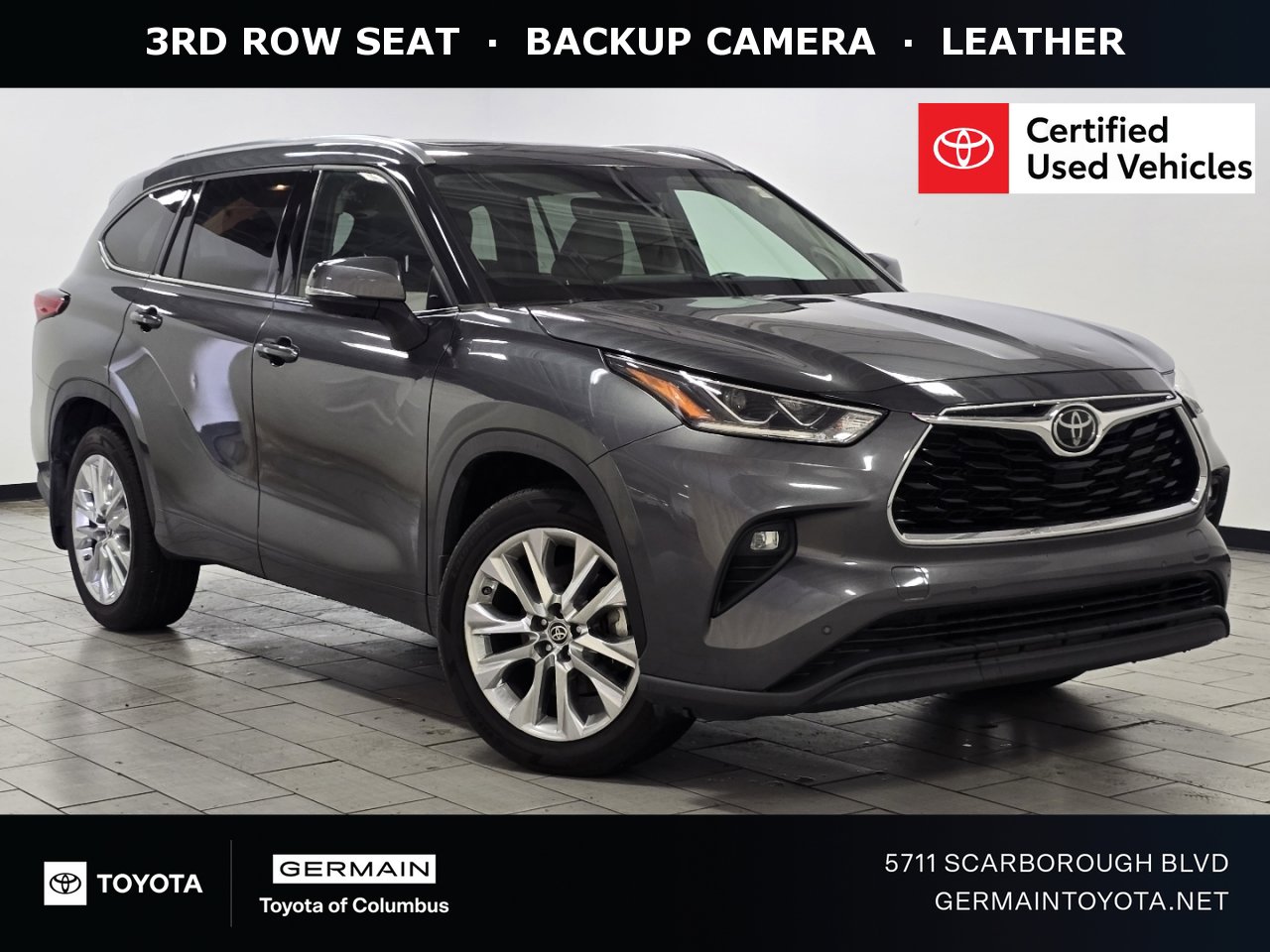 Certified 2020 Toyota Highlander Limited