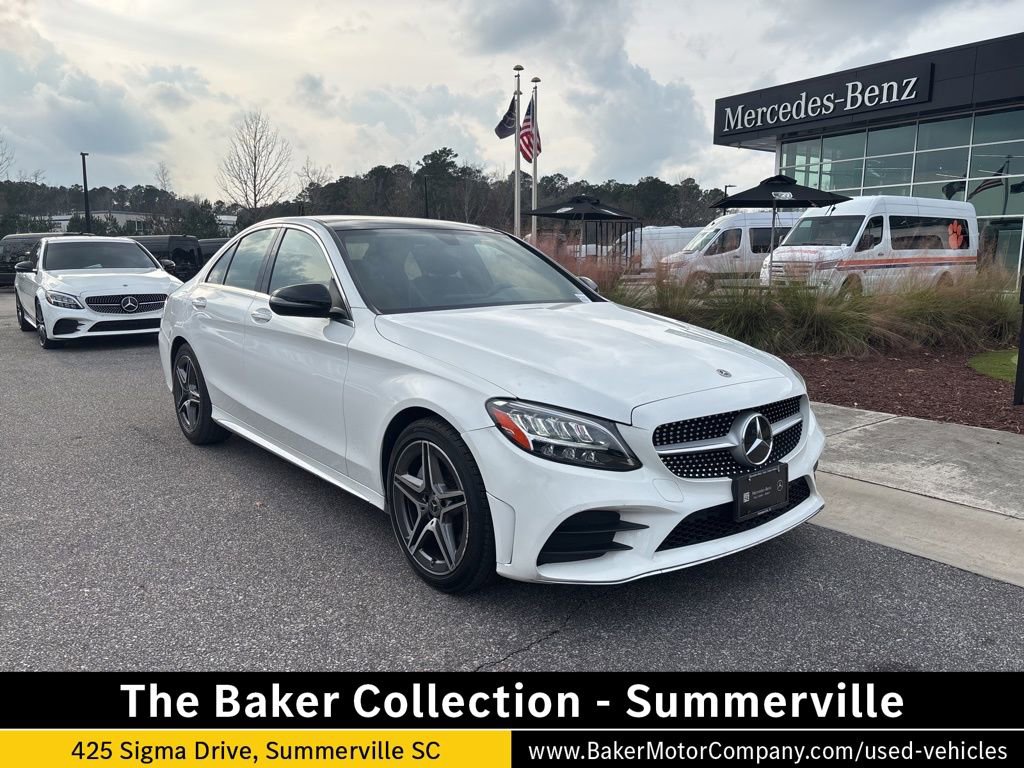 Used 2021 Mercedes-Benz C 300 4MATIC Sedan w/ AMG Line image 1